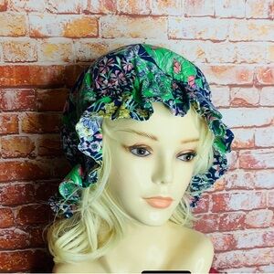 Colorful Floral cottage Core Bonnet